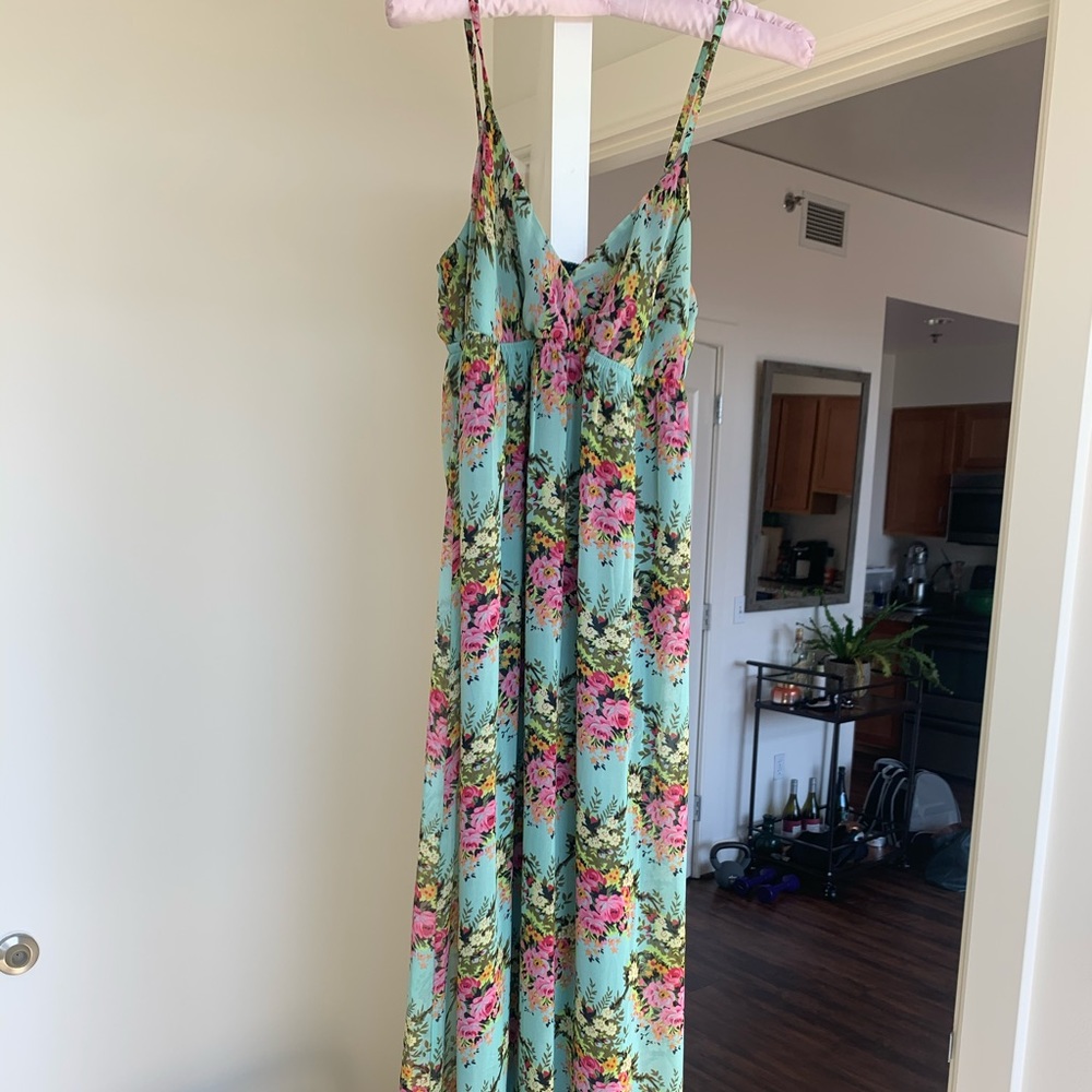 Floral maxi dress